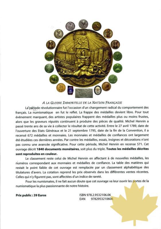 NUMISMATIQUE DE LA RÉVOLUTION FRANÇAISE - 20150113162320_libro-revolution-2.jpg