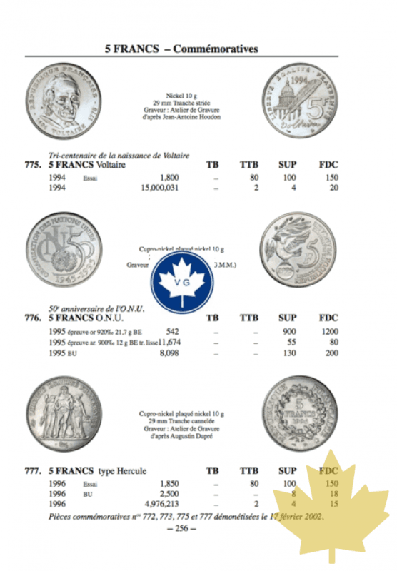 MONNAIES FRANCAISES 1789-2013 - pag-256.png
