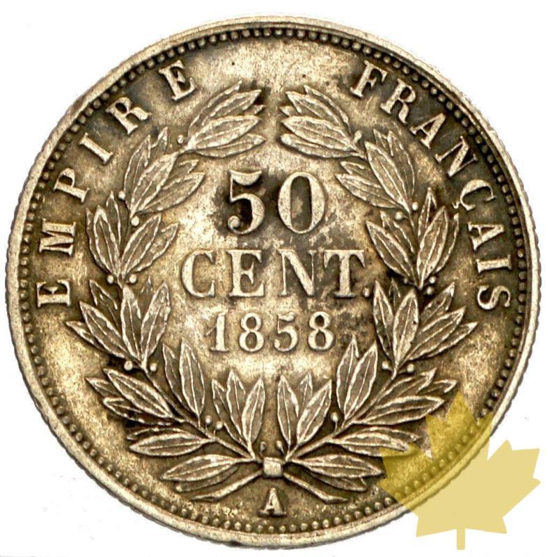 FRANCE-1858A-50 CENTIMES-TTB+ - 08-10-2013-4.JPG