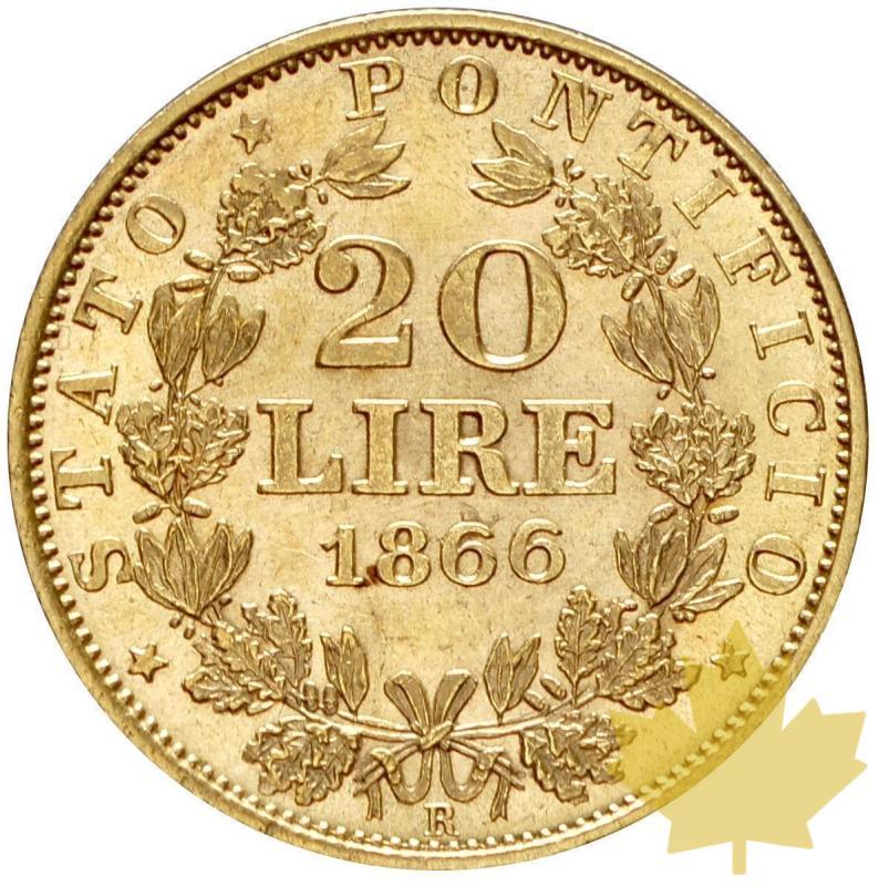 VATICAN-1866R-20 LIRE AN XXI-PIE IX-qFDC - 12-agosto-2013-100.JPG