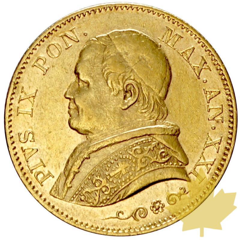 VATICAN-1866R-20 LIRE AN XXI-PIE IX-TTB+ - 12-agosto-2013-107.JPG
