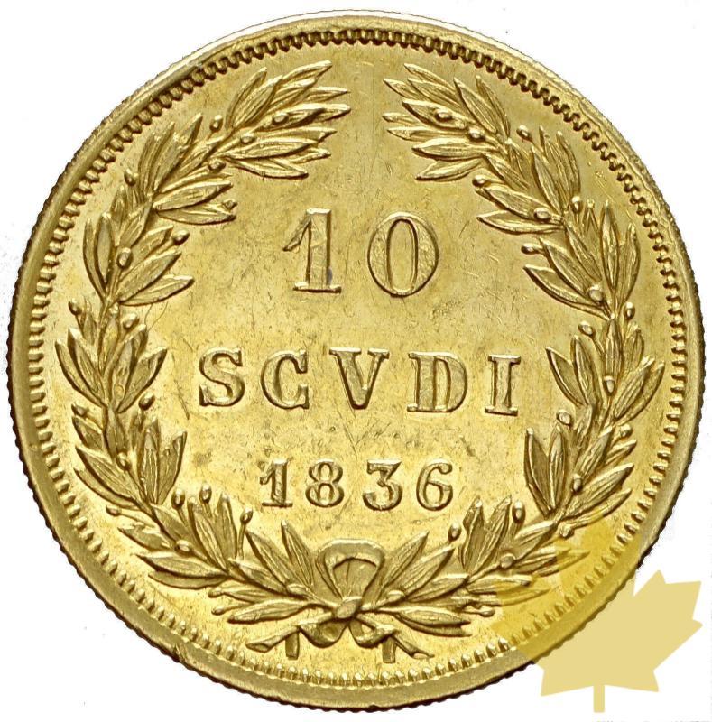 VATICAN-1836-10 SCUDI-GREGOIRE XVI-SUP-FDC - 12-agosto-2013-30.JPG