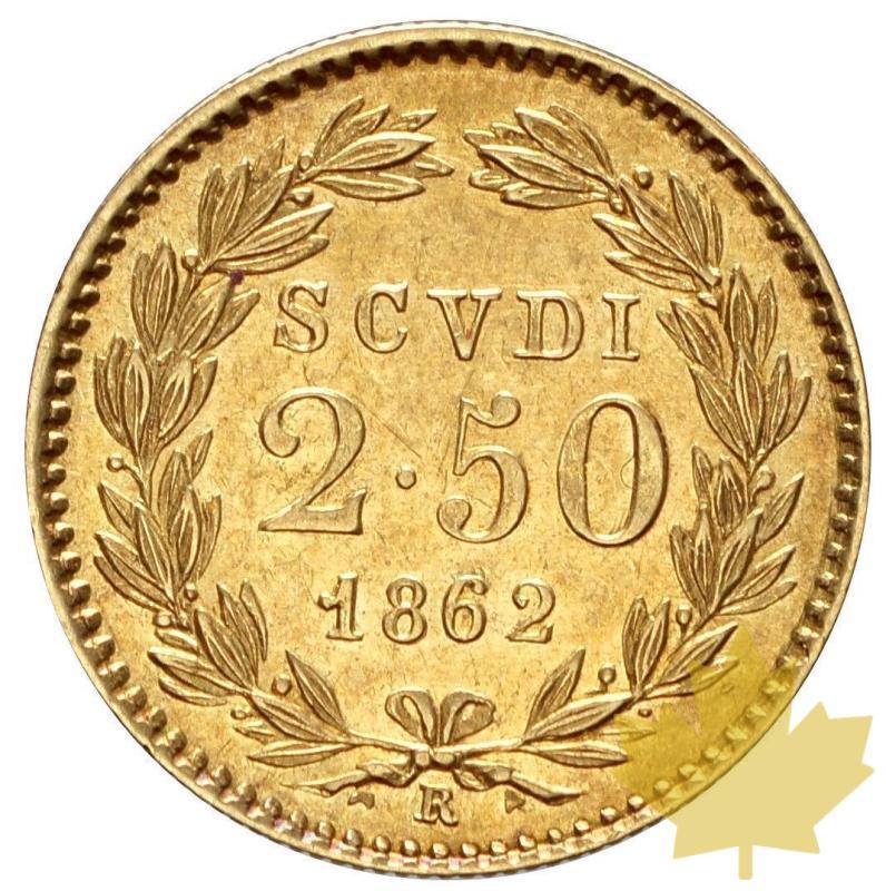 VATICAN-1862R-2 1/2 SCUDI AN XVII-PIE IX-SUP - 12-agosto-2013-54.JPG