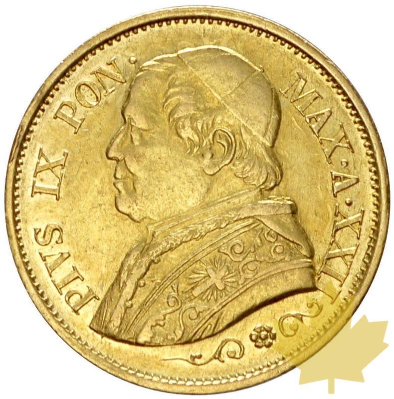 VATICAN-1867R-10 LIRE AN XXII-PIE IX-SUP - 12-agosto-2013-75.JPG