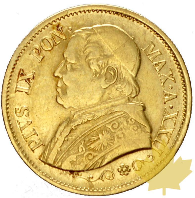 VATICAN-1867R-10 LIRE AN XXII-PIE IX-TTB - 12-agosto-2013-79.JPG