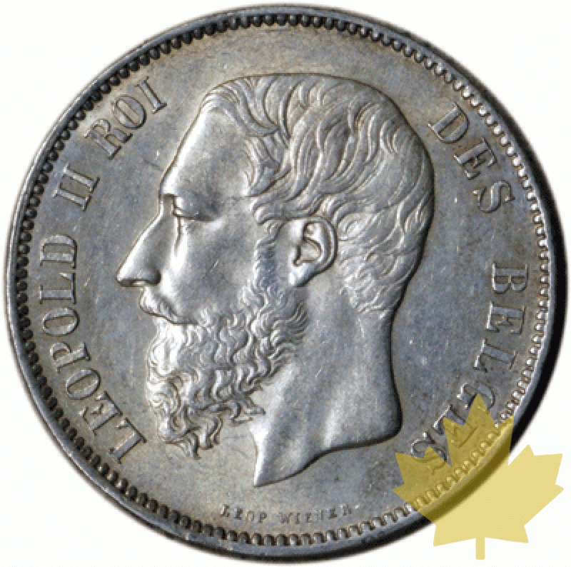 BELGIQUE-1874-5 FRANCS-SUP - 1269450505.gif