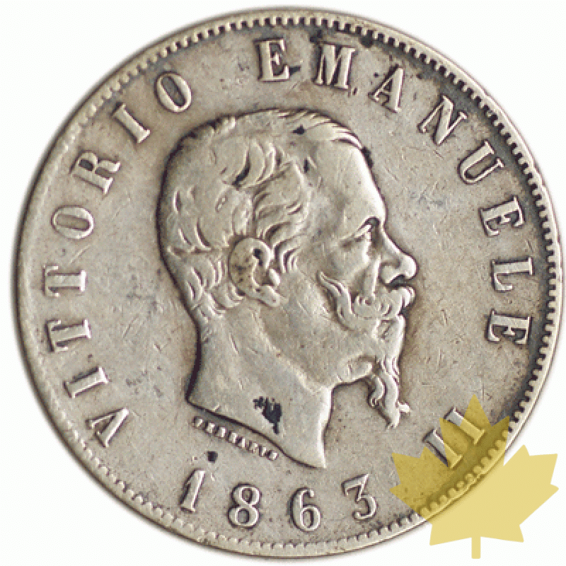 ITALIE-1863T-2 Lire-Vittorio-Emanuele-II-Torino-TB-TBB - 1274538797.gif