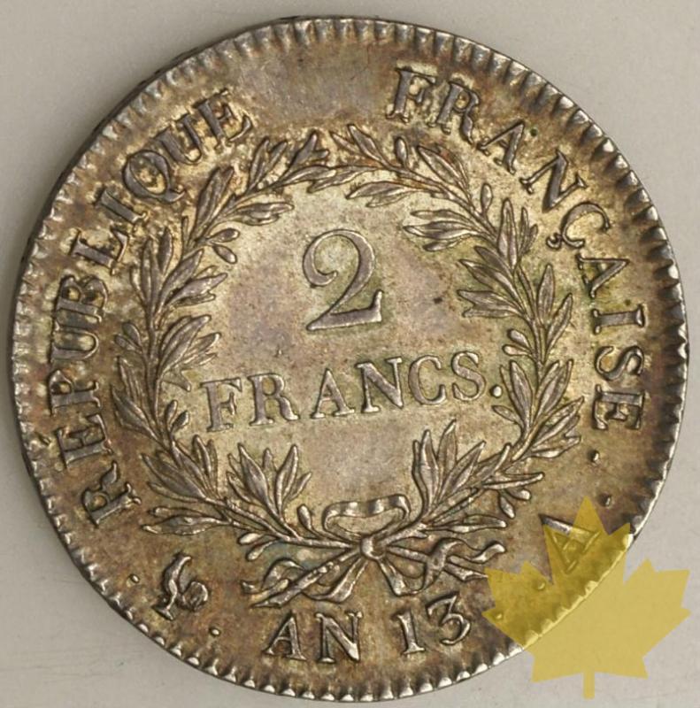 FRANCE-1804-An 13A-2 FRANCS  - 1283847484-FR-2FRAN13ASUP1100B.jpg