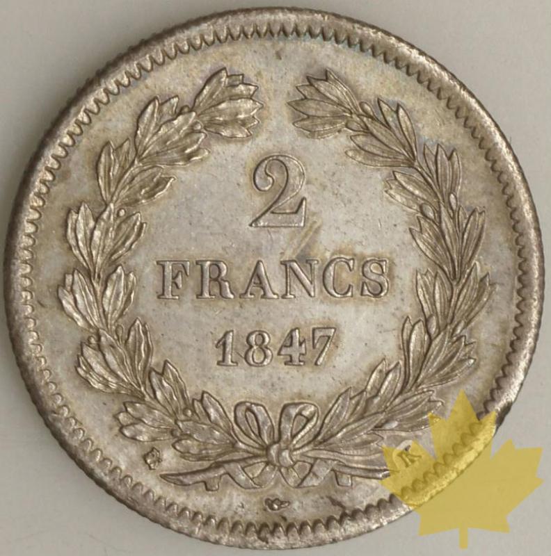 FRANCE-1847K-2 FRANCS SUP FDC - 1283864456-FR-2FR1847KSUPFDC1480B.jpg