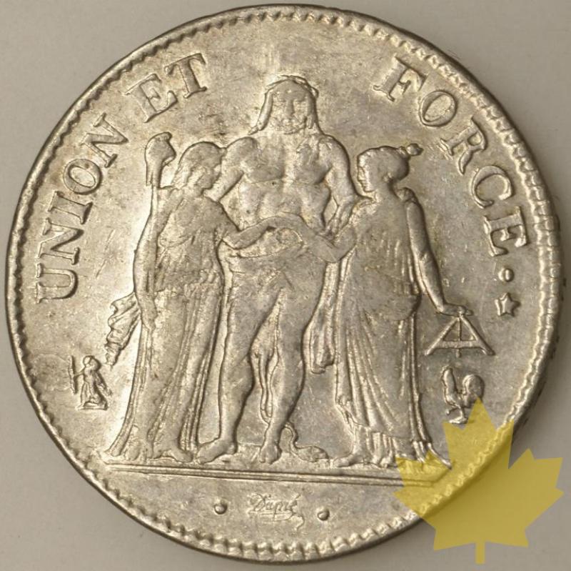 FRANCE-1802-5 Francs An 11A Union et Force  TTB/SUP - 1284552227-FR-5FRAN11ATTBSUP780A.jpg