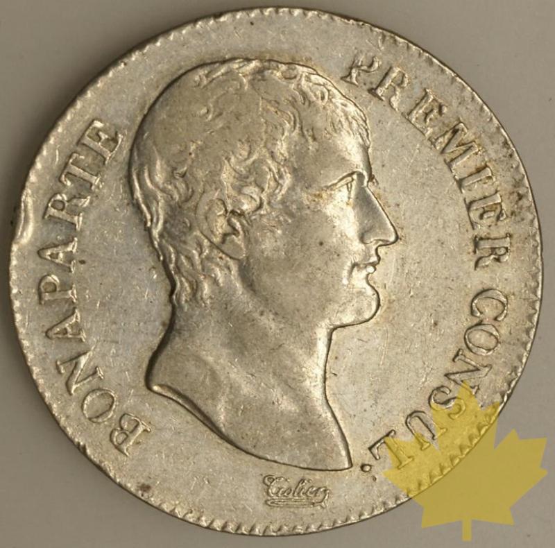 FRANCE-1803-5 Francs An 12A Premier Consul cp tr. TTB - 1284554332-FR-5FRAN12ATTB450A.jpg