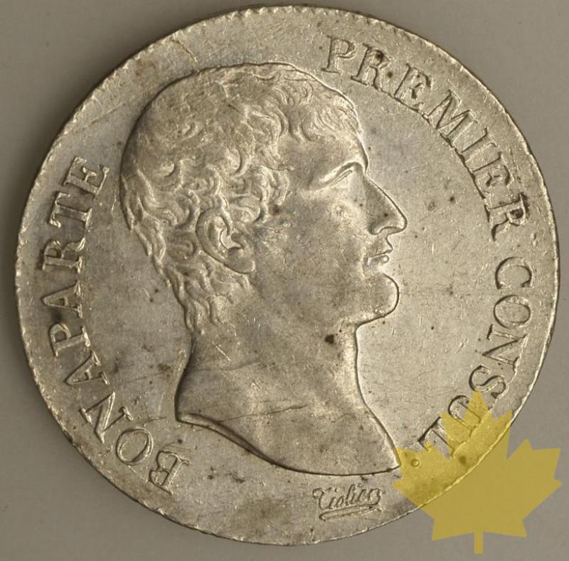FRANCE-1803-5 Francs An 12L Premier Consul TTB/SUP - 1284556626-FR-5FRAN12LTTBSUP980A.jpg
