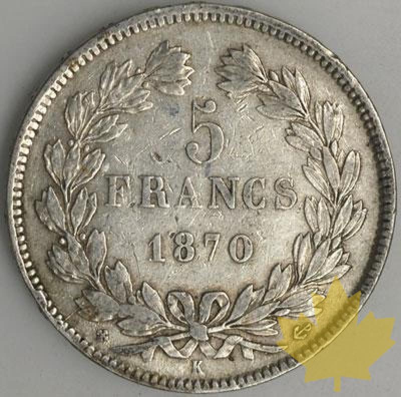 FRANCE-1870K-5 Francs G. 742 pr. TTB - 1289315529-G.742-5FR1870KANCREPRTTB245B.jpg