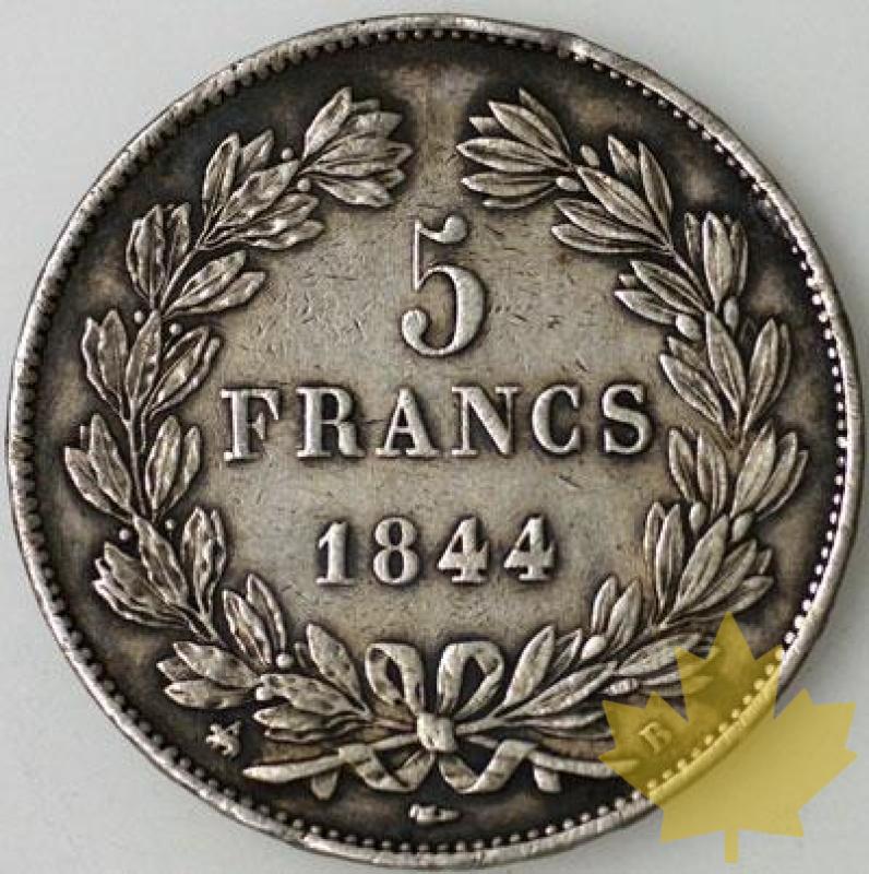 FRANCE-1844B-5 Francs Louis-Philippe  G. 678a  TTB - 1289485879-G.678-5FRAN1844BTTB380B.jpg