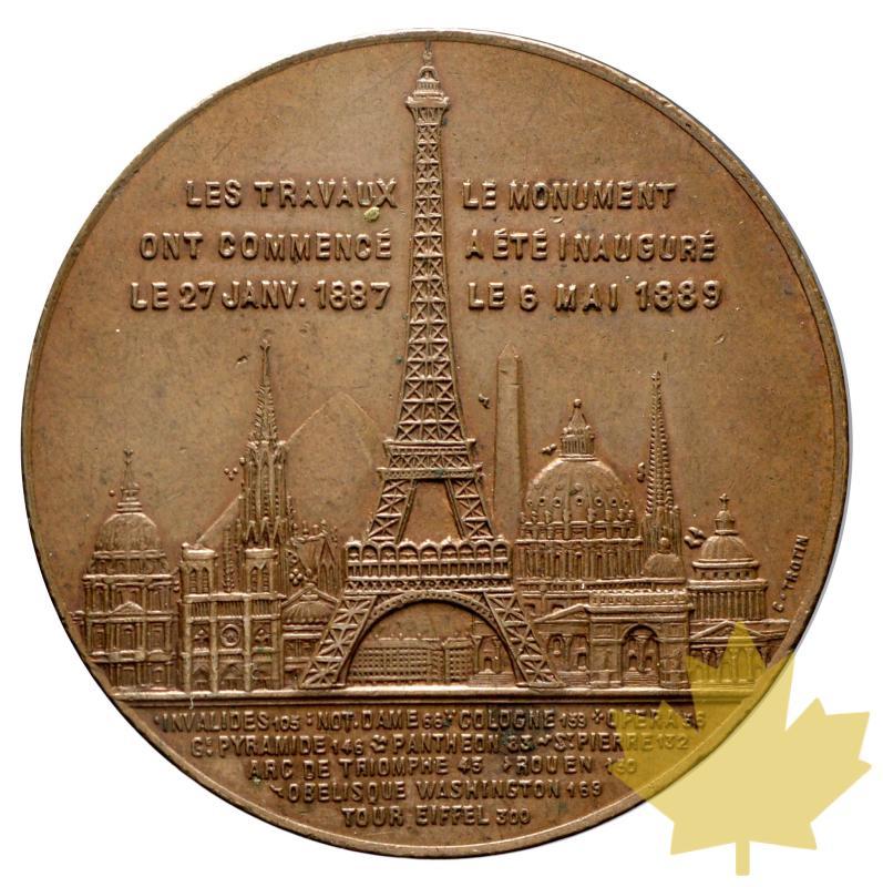 FRANCE-1889-MEDAILLE-INAUGURATION DE LA TOUR EIFFEL-SUP - 13-11-2013-34.JPG