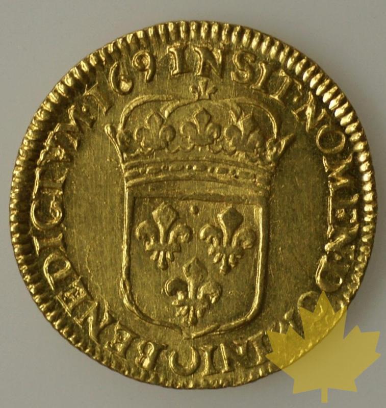 FRANCE-1691N-LOUIS A L ECU-LOUIS XIV-SUP - 1311086348-18a.JPG