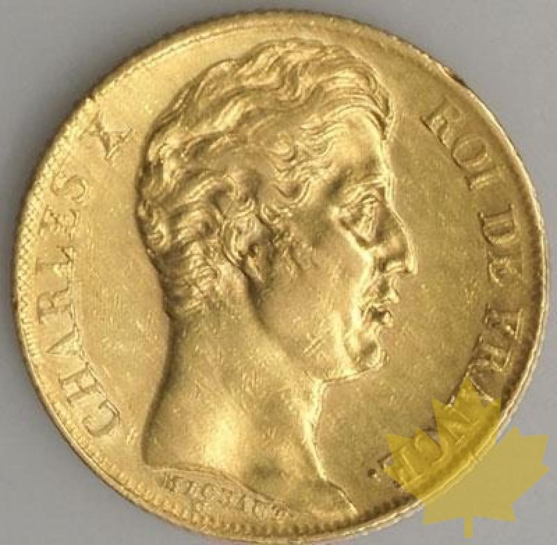 FRANCE-1830A-20 Francs Charles X tranche striée TTB+ - 1329476826-1.jpg