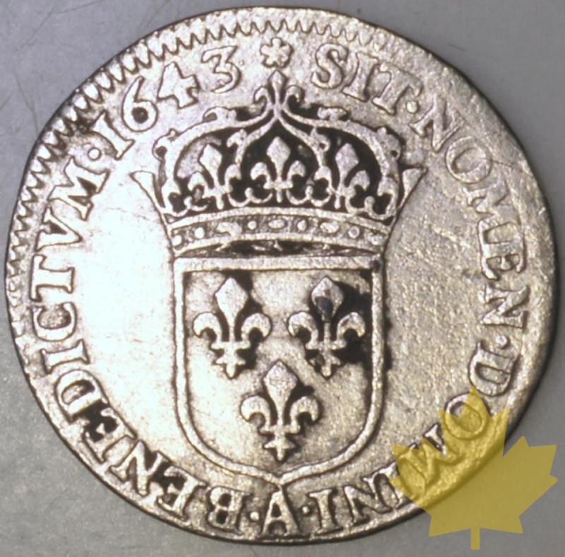 FRANCE-1643A rose 2e p. -1/12 Ecu  G. 46 TB-Louis XIII - 1331042189-46B_1643A_TB_85.jpg