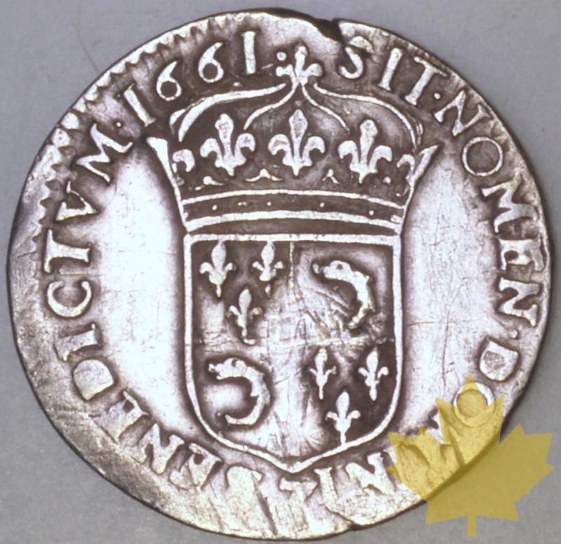 FRANCE-1661Z-1/12 Ecu  G. 116 TBTTB-Louis XIV - 1331644647-116B_1661Z_TBTTB_210.jpg