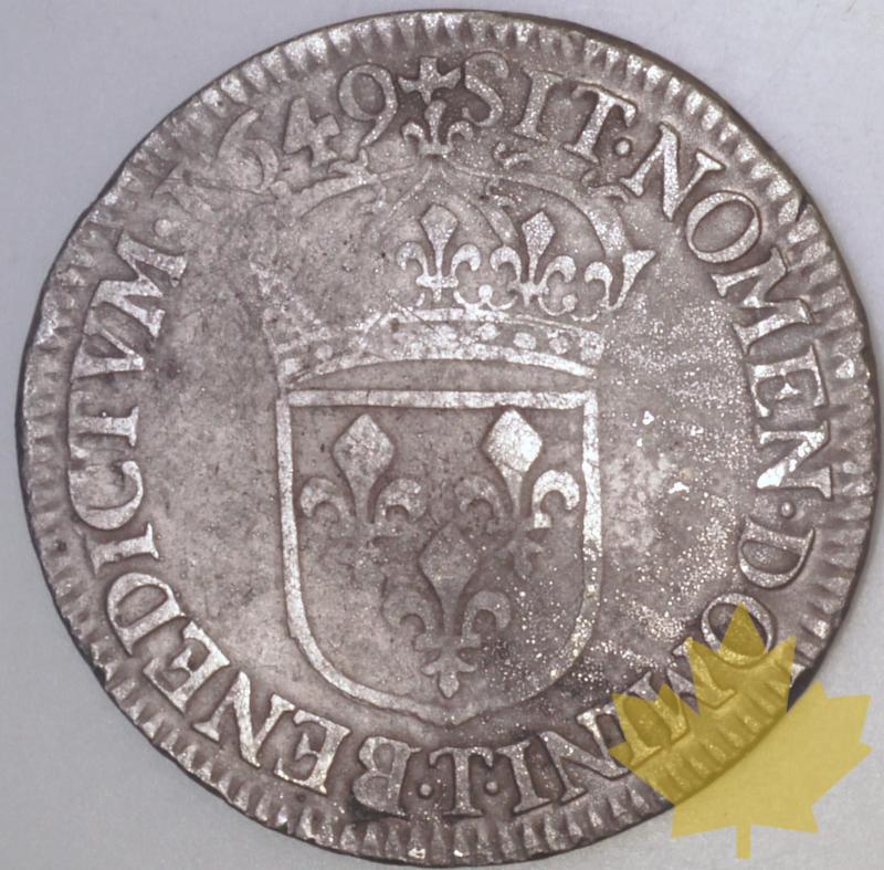 FRANCE-1649T-1/2 Ecu  G. 169 TB-Louis XIV - 1331732669-169B_1649T_TB_55.jpg