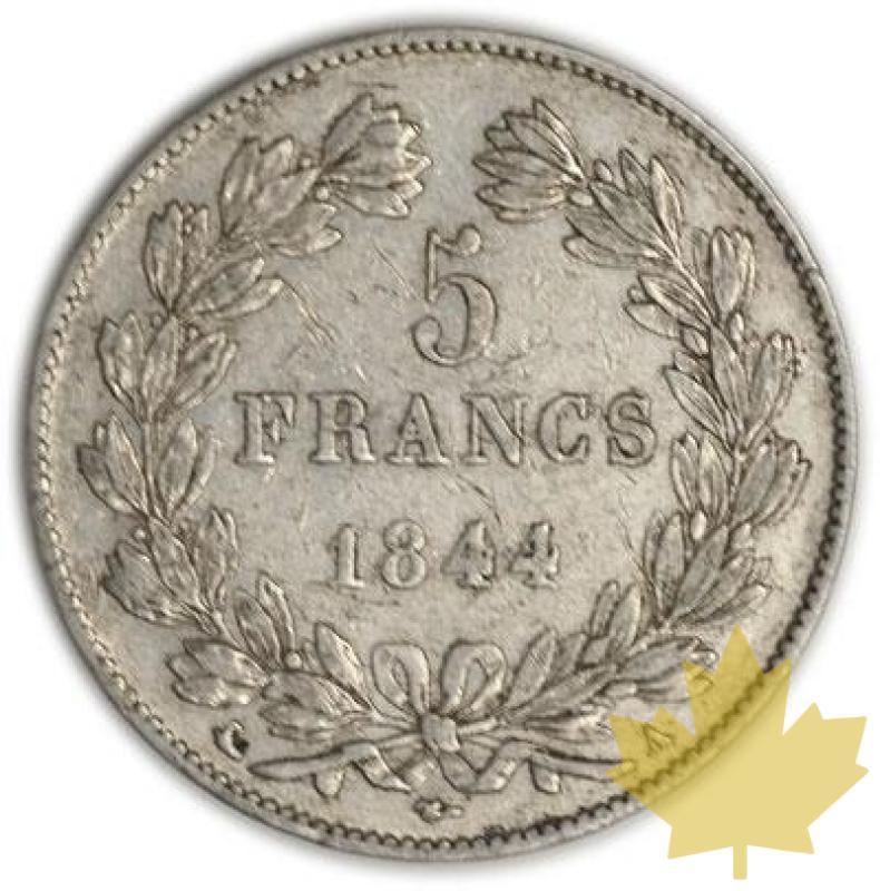 FRANCE-1844A-5 Francs Louis-Philippe  G. 678   TTB+ - 1334652979-2.jpg
