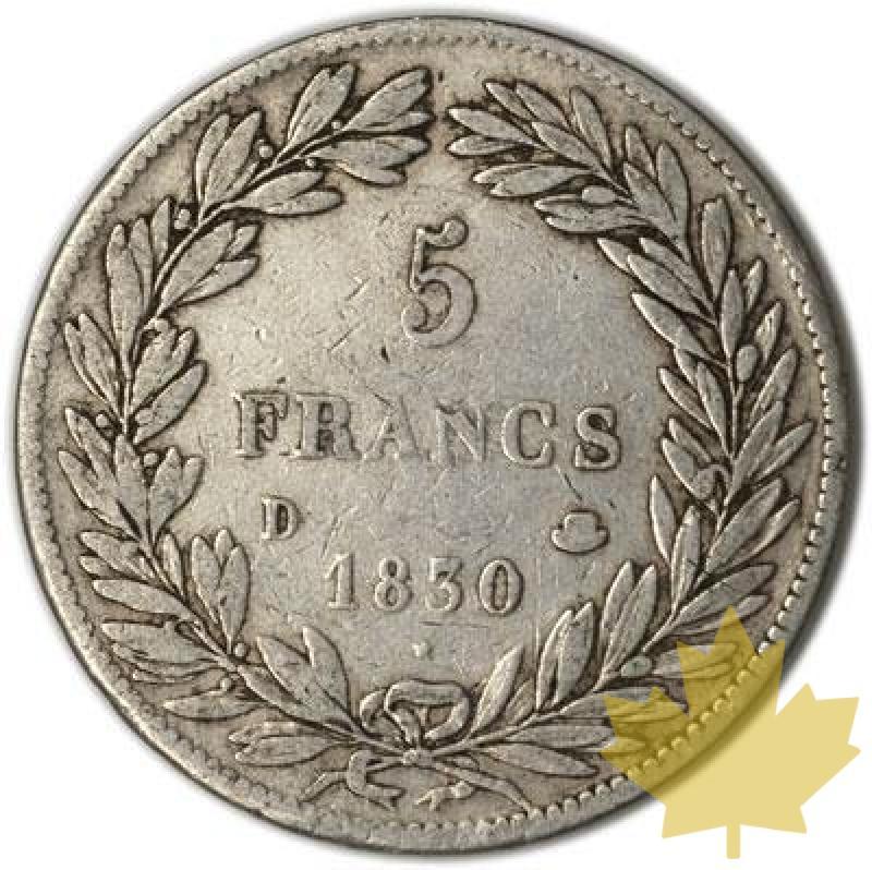 FRANCE-1830D-5 Francs Louis-Philippe  G. 676  TB+ - 1336405723-2.jpg