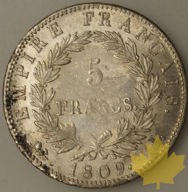 FRANCE-1809L-5 Francs tête laurée EMPIRE TTB+ - 1336406993-2.jpg