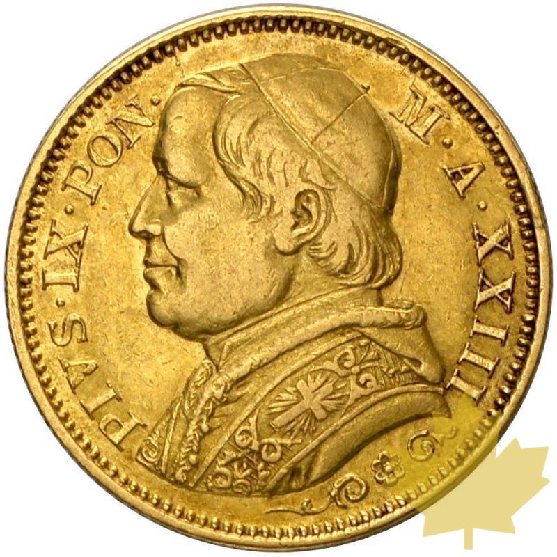 VATICAN-1869R-20 LIRE AN XXIII-PIE IX-TTB+ - 14-agosto-2013-15.JPG