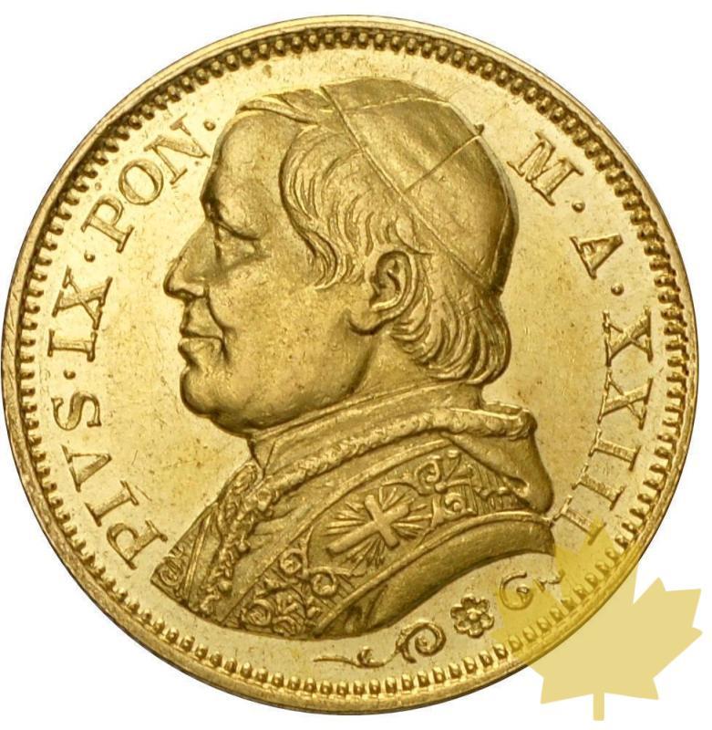 VATICAN-1868R-20 LIRE AN XXIII-PIE IX-pr FDC - 14-agosto-2013-3.JPG