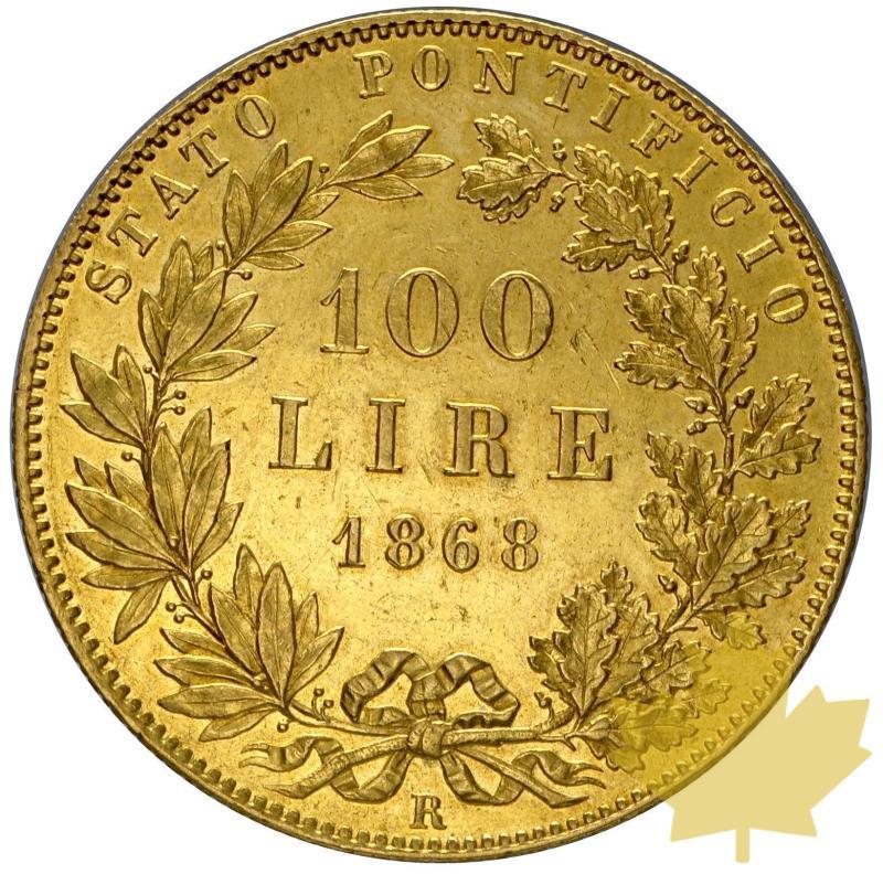 VATICAN-1868R-100 LIRE AN XXIII-PIE IX-TTB-SUP - 14-agosto-2013-52.JPG