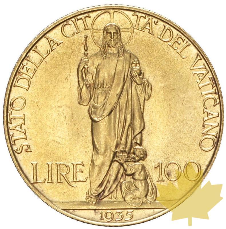 VATICAN-1935-AN XIV-100 LIRE-PIE XI-FDC - 14-agosto-2013-70.JPG