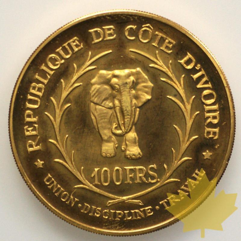 COTE D'IVOIRE-1966-100 FRANCS - 15-11-2012-10.JPG