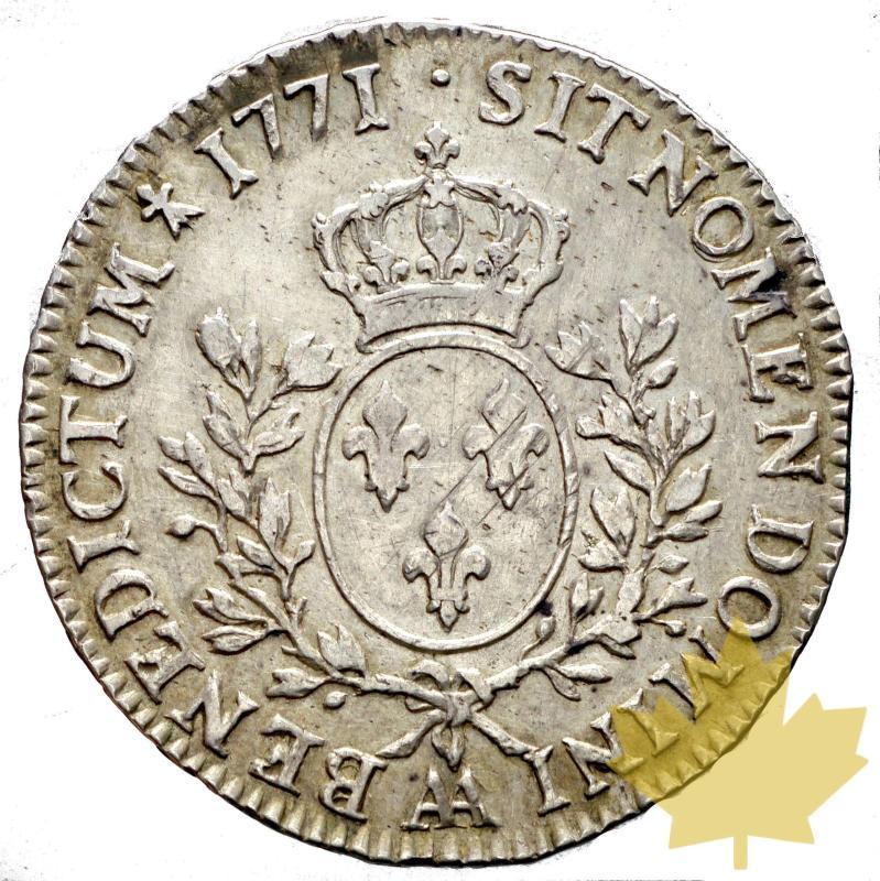 FRANCE-1771AA-ECU LOUIS XV-VIEILLE TETE-TB-TTB - 16-gennaio-2014-18.jpg