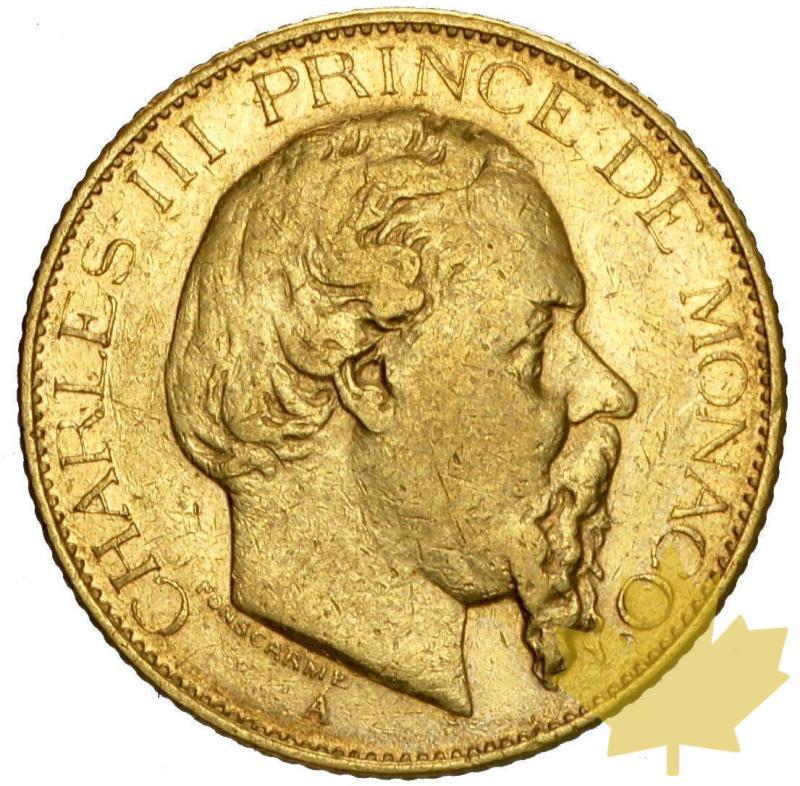 MONACO-1878-20 FRANCS-CHARLES III-TTB- - 17-luglio-2013-mc--25.jpg