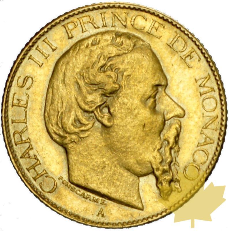 MONACO-1879A-20 FRANCS-CHARLES III-SUP-FDC - 17-luglio-2013-mc--29.jpg