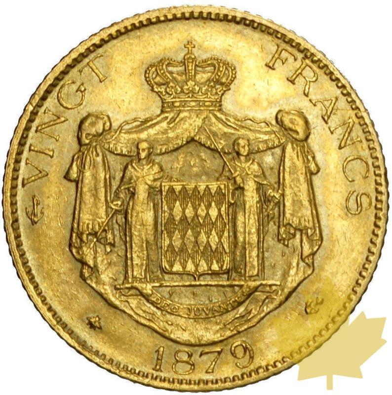 MONACO-1879A-20 FRANCS-CHARLES III-SUP-FDC - 17-luglio-2013-mc--30.jpg