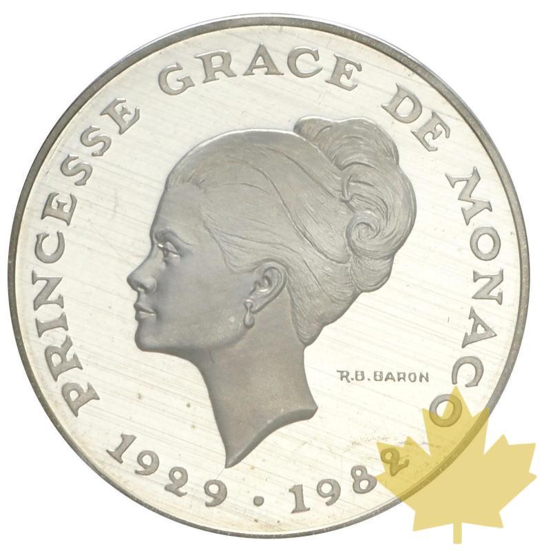 MONACO-1982-10 FRANCS GRACE-PIEFORT ARGENT - 1982-grace-piefort.JPG