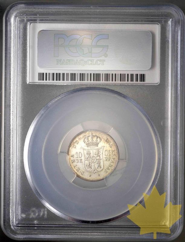 Spanish PHILIPPINES-1868-10 CENTIMOS-PCGS MS63 - 20140304160919_4-marzo-2014-02.jpg