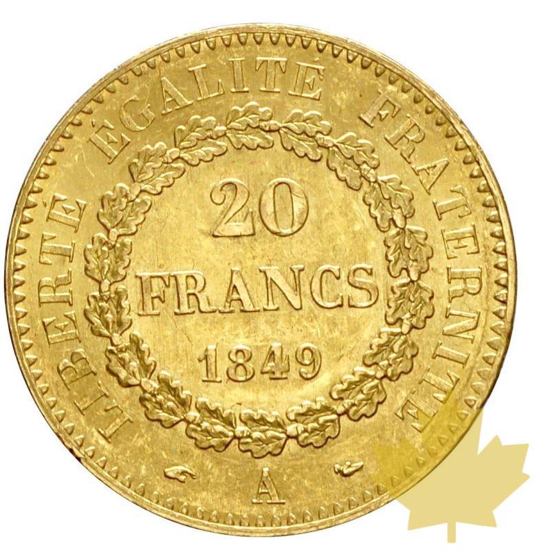 FRANCE-1849A-20 FRANCS-II REPUBLIQUE-SUP-FDC - 20140319104825_6-marzo-2014-094.jpg
