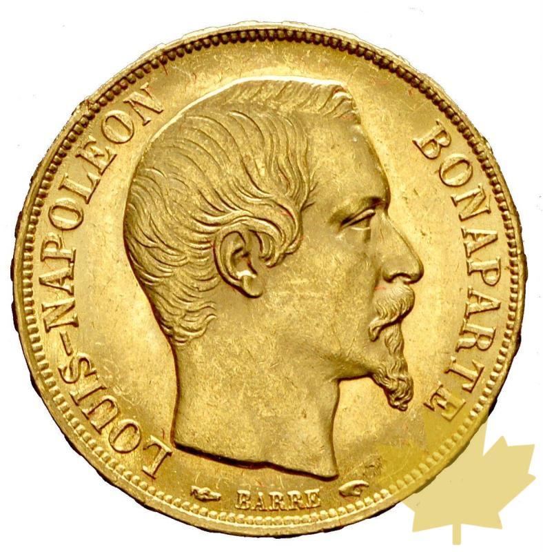 FRANCE-1852A-20 FRANCS-L.N. BONAPARTE-SUP-FDC - 20140327094419_26-marzo-2014-011.jpg