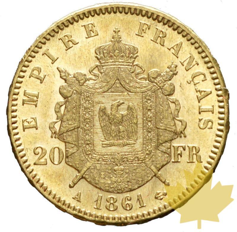 FRANCE-1861A-20 FRANCS-NAPOLEON III-SUP-FDC - 20140327164224_26-marzo-2014-062.jpg
