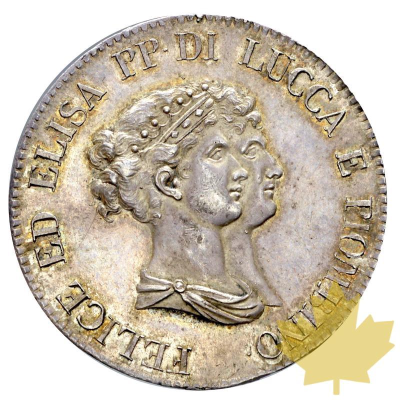 ITALIE-1806-5FRANCHI-LUCCA-BONAPARTE-BACIOCCHI-qFDC rare - 20140411115649_11-aprile-2014-45.jpg