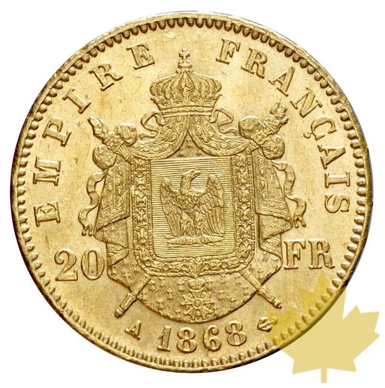 FRANCE-1868A-20 FRANCS-NAPOLEON III-prFDC - 20140414151001_31-marzo-2014-028.jpg