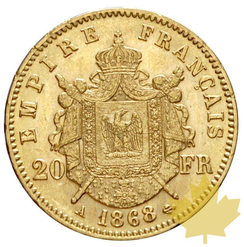FRANCE-1868BB-20 FRANCS-NAPOLEON III-SUP - 20140414151946_31-marzo-2014-034.jpg