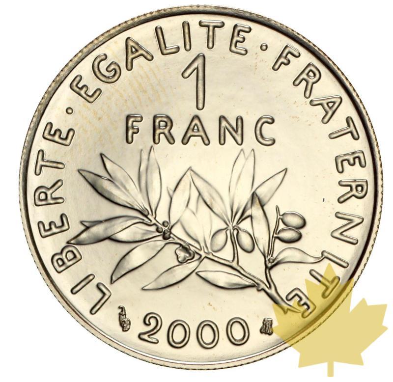 FRANCE-2000-1 FRANC EN OR SEMEUSE-FDC - 20140416172653_16-aprile-2014-12.jpg
