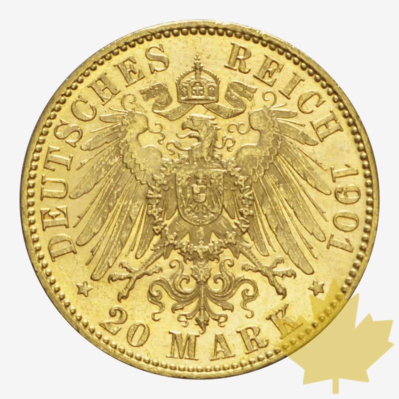 ALLEMAGNE-1901A-20 MARKS-PREUSSEN-prFDC - 20140616170048_20-mark-13-06-6160.JPG