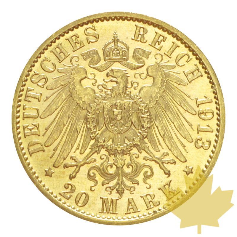 ALLEMAGNE-1913A-20 MARKS-PREUSSEN-FDC - 20140618093203_20-marks-16-06-14-6247.JPG