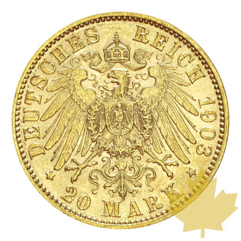 ALLEMAGNE-1903E-20 MARKS-SACHSEN-prSUP - 20140618114622_20-marks-16-06-14-6278.JPG