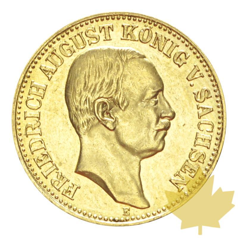 ALLEMAGNE-1907E-10 MARKS-SACHSEN-SUP-FDC - 20140618114854_20-marks-16-06-14-6281.JPG