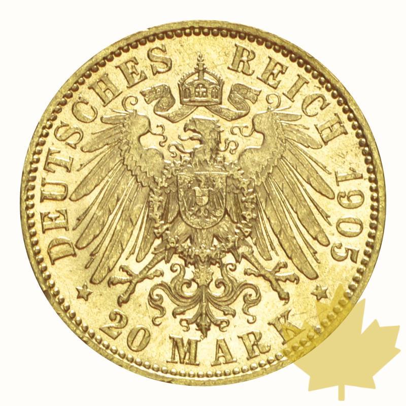 ALLEMAGNE-1905E-20 MARKS-SACHSEN-SUP-FDC - 20140618120316_20-marks-16-06-14-6286.JPG